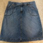 Banana Republic Jean Skirt Photo 0