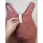 Lululemon  Wunder Train Long-Line Bra Medium Support C/D Cups Dusty Pink, Size 4 Photo 2