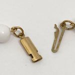 Vintage B/W Plastic Bead Swirl 30” Necklace Photo 10