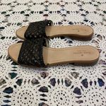 Kate Spade New York Berlin woven leather sandals black size 9 Photo 3