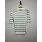 Veronica Beard Dean Ivory Multi Striped Linen Blend Sweater Size Small NEW $250 Photo 5