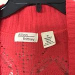 Allison Brittney  pullover open cardigan short sleeve top size medium Photo 4