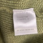 Crazy Train  Sweater Womens S Olive Green Long Sleeve Knit Fringe Boho Western Photo 7