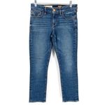 Anthropologie  Pilcro & The Letterpress Stet Medium Wash Ankle Crop Mid Rise Jean Photo 2