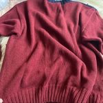 VINTAGE HUNTINGTON RIDGE Grandma fisherman‎ Cardigan Sweater Paisley Pearls Size M Photo 3