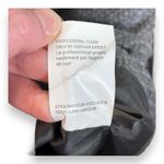 Vince Boucle Wool Moto Scuba Lamb Leather Sleeve Motorcycle Jacket Gray Women M Photo 5