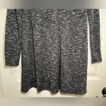 Abercrombie & Fitch Size Small Black Dress Mini Long Sleeve Heathered Photo 4