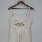 Lulus Glorious Elegance White Pleated Sleeveless Lace Photo 3