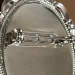 Victorian brooch costume party antique silver looking cameo brooch jewelry Photo 2