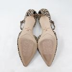 Corso Como [] Devorah Suede Leopard Print Cutout Pointed Toe Kitten Heel Size 10M Photo 10