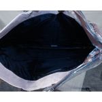 Arcadia Braided Handle Boho Shimmer Tote Bag Faux Leather NWT! Brown Photo 5