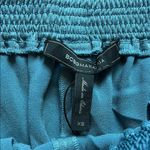 BCBGMAXAZRIA  Teal Textured Pants Photo 1