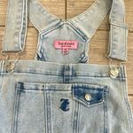 Juicy Couture  Light Indigo Wide Leg Overalls with Release Hem New! Photo 7