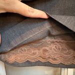 Trina Turk Classic Smoke Gray Pencil Skirt Lace Lining Nordstroms Size 10 M NWT Photo 5