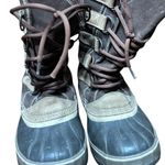 Sorel Women's Brown Waterproof Winter Snow Boots Lace Up Size 7 Photo 1