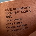 Gentle Souls by Kenneth Cole Inna Snake Print Nude Comfort Wedge Sandals Photo 8