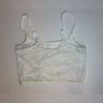 Colsie Women’s White Floral Lace Bralette Casual Corset Cropped Tank Top Size M Size M Photo 3