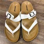 Aerosoft  Women’s Hola White Slip-On Sandals Size 39 Summer Beach Vacation Photo 1