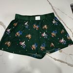 Arizona Jeans Arizona Jean Company Green Dog Print Women's Shorts size S Photo 1