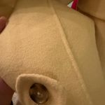 Teenie Weenie Yellow Wool Handmade Trench Coat Photo 9