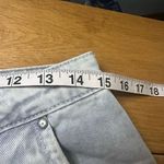 ZARA  jeans mom high rise oversized acid wash  gray 6 Photo 7