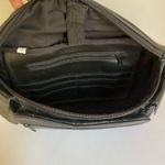 Retro Genuine Leather Fanny Pack – Black Photo 5