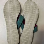 Kate Spade  pink, turquoise & Blue slip on sandals Photo 2