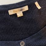 Barbour  Landry Knit Fair Isle Henley 12 Navy Blue Red Photo 6