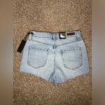 BLANK NYC  The Barrow Light Wash Denim Distressed Shorts Photo 5