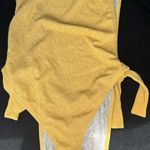 Free People beach Yellow Women's Swimwear one piece size large Photo 2