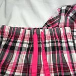 Victoria's Secret VICTORIA SECERT PLAID FLANNEL PJ’s M PINK, BLACK PREOWNED Photo 15