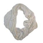 Michael Stars  Ivory Lightweight Gauze Infinity Scarf Photo 0