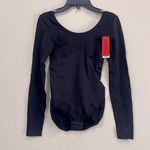 Spanx BodySuit X-Large Long Sleeve The Base Bodysuit Very Black Photo 0