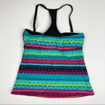 Athleta | Striped Racerback Swim Top 32B/C Photo 2