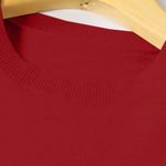 None New Red Long Sleeve Sweater M Photo 2