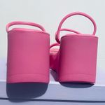 Madden Girl Vada Woman’s Wedge Sandal Hot Pink Size 10 Photo 3