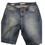 Torrid Women's Bermuda Denim Jegging Shorts Blue Size 18 Photo 0