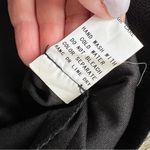 Evereve Allison Joy Classic Black Dress Cap Sleeves Exposed Zipper Size Medium Photo 7