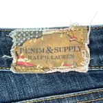 Denim & Supply Ralph Lauren Y2K Low-Rise Jean Shorts Women's Sz 29" Dark Stretch Photo 5