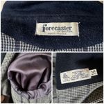 Vintage Forecaster Boston Navy Wool Long Coat USA Double Breasted S/M Blue Size 8 Photo 6