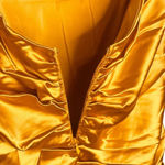 For Love & Lemons Drew Mini Dress Yellow Photo 13