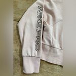 Nike  Pro Dri Fit Women’s Sz S Pink Get Fit Cropped‎ Sweatshirt Photo 6