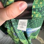 White House | Black Market Green Floral Print Sleeveless Midi Dress Size 16 Photo 3
