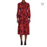 Saylor Ally Floral Midi Tiered Ruffle Dress Size M Photo 1