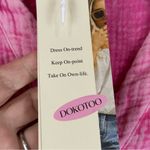 Dokotoo Pink Gauze V Photo 5