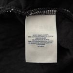 Lands End Women’s Size M 10 12 Quilted 1/4 Zip Pullover Sweatshirt Large Collar Black Size M Photo 3