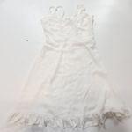 superdown  Charlee Frill Cami Dress in White XXS Photo 2