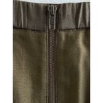 Maeve Anthropologie Olive Black Lace Pencil Skirt Photo 6