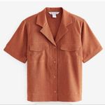 Athleta  Orange Echo Top Size Large NWT Photo 0