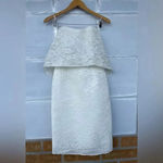 Black Halo  EVE WHITE LACE SEDONA DRESS SIZE 8 Photo 1